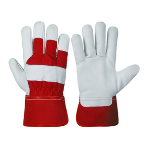 Custom Logo Printed Leather Welding Work <b>Gloves</b> Industrial Construction Heat Protection Safety Welder Working <b>Gloves</b> - Product Image 6