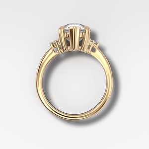 Luxury 18K Real <b>Gold</b> 3 Carat Pear Diamond <b>Ring</b> Wholesale Three Stone Proposal <b>Ring</b> CVD HPHT Lab Grown Diamond <b>Ring</b> Manufacturer - Product Image 5
