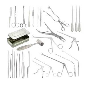 Ensemble de 29 instruments de chirurgie spinale pour laminectomie en acier inoxydable, instruments neurochirurgicaux de la colonne vertébrale, stérilisation chirurgicale - Product Image 1
