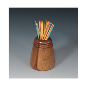 Porta Palillos de Bambú, Dispensador de Palillos de Madera Reutilizables, Contenedor Decorativo para el Hogar - Product Image 2