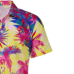 Chemise de plage décontractée à manches courtes en polyester pour homme, best-seller, séchage rapide, respirante, qualité supérieure, OEM - Product Image 3