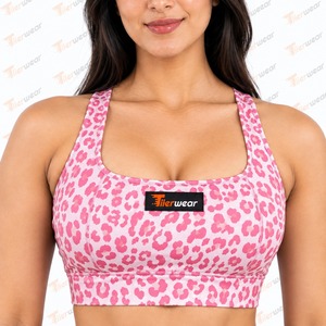 Vêtements de sport pour femmes, soutien-gorge de sport à sublimation, imprimé personnalisé, fitness, entraînement, course à pied, yoga, vêtements de sport athlétiques, performance - Product Image 6