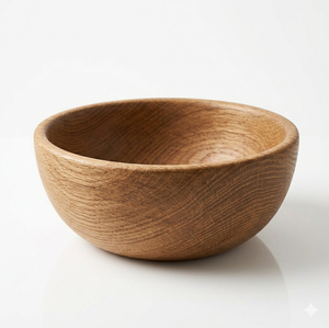 Bol en bois fait main au design minimaliste, artisanat en bois non traité pour servir les aliments et offrir en cadeau - Product Image 1
