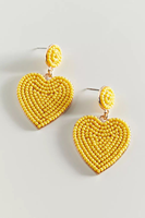 Boucles d'oreilles multicolores faites à la main, brodées de perles, en coton, style tournesol, pour femmes, pour fêtes et occasions spéciales, artisanat