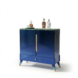 Meuble bar de luxe moderne avec rangement pour bouteilles de vin pour la maison et le salon - Product Image 3