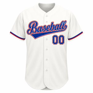 Maillot de baseball respirant de bonne qualité, design personnalisé, multicolores, 100 % polyester, logo personnalisé, maillots d'équipe unisexes pour adultes - Product Image 1