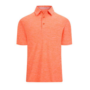 Polo en coton pour homme, manches courtes, coupe classique, tricoté, bordure contrastée, style décontracté, couleur unie - Product Image 2