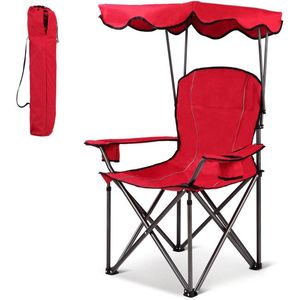 Sedia da Spiaggia Pieghevole Portatile con Portabicchieri per Attività all'Aperto - Product Image 3