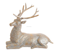 Nouvelle Arrivée ODM : Renne Sculpté en Bronze, Artisanat en Aluminium Fait Main, Personnalisé, Moderne, Mobile et Écologique pour la Maison