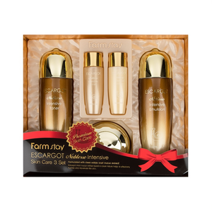 FARMSTAY Escargot Noblesse Organic SnailMucin Intensive Anti-Aging 3-Piece Korean Facial Care Set - Product Image 2