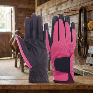 High Quality Custom Logo Summer <b>Thin</b> Stretch Racing <b>Gloves</b> for Women Men White Cotton Dressage Equestrian Horse Riding <b>Gloves</b> - Product Image 5