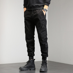 Pantalon cargo pour homme, style américain, multi-poches, joggers, taille plus, coupe ample, streetwear décontracté - Product Image 3
