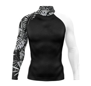 เสื้อรัดรูปแขนสั้นสำหรับผู้ชาย แห้งเร็ว เหมาะสำหรับฝึกซ้อม MMA - Product Image 1