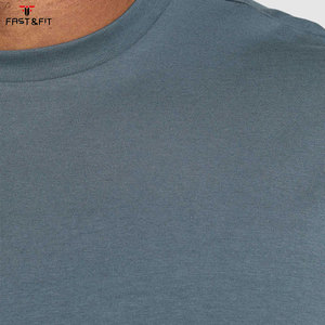 Camiseta Casual de Manga Corta para Hombre, Corte Regular, Lisa, 180 Gramos, Tejido de Punto, Algodón, para Impresión Digital - Product Image 6