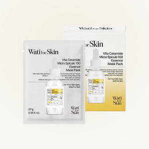 Mascarilla facial médica Whatiforskin Vita Ceramide Micro Spicule 100 Essence, paquete de 10 mascarillas faciales rosas - Product Image 5