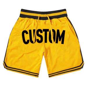 2026 Wholesale <b>Men</b> Basketball <b>Shorts</b> Custom logo <b>Patch</b> Embroidery Quick Dry Mesh Basketball <b>Shorts</b> With Pockets OEM Service - Product Image 1