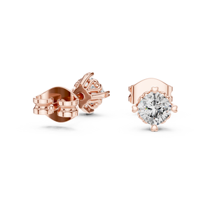 Anillo Clásico con Diamante Cultivado en Laboratorio de 0.5CT, Chapado en Oro Amarillo de 18K y Rodio, para Compromiso, Boda, Fiesta, San Valentín, Uso Diario - Product Image 6
