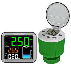 水油タンク用FT0024 8-16チャネルワイヤレス超音波液体タンクレベルメーター水位インジケータゲージ深さメーター - Product Image 1