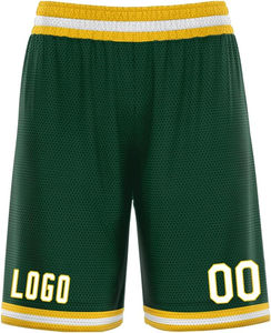 Hot Sale Custom Logo Sublimation Real Double-<b>Layer</b> Thick 100% Polyester 160g Mesh Men's Adult Basketball Shorts Style Quick - Product Image 5