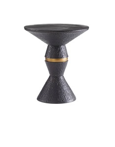 Mesa de Centro Redonda Moderna Favorita de la Familia, Base de Metal Contemporánea, Muebles Hechos a Mano para Sala de Estar, Diseño Decorativo - Product Image 1