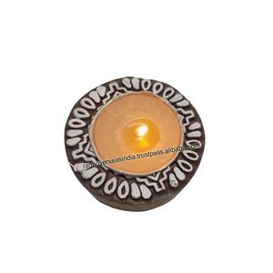 Decorative Hand Crafted Wooden <b>Tea</b> <b>Light</b> Candle <b>Holder</b> for Wedding Parties Home and Events - Product Image 1