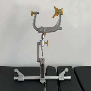 Medical Grade Surgical Skull Clamp Head Fixation Equipment Set with <b>Adjustable</b> Arm and <b>Table</b> Mount for Brain and Spine Surgery - Product Image 5