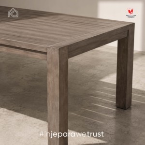 Teak Rope Solid Wood <b>Restaurant</b> Outdoor Dining <b>Set</b> Modern Garden Patio Furniture for Villa Resort Hotel Jepara Indonesia - Product Image 5