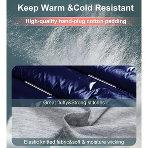 Chaleco para Hombre, Fabricante de Abrigos de Invierno, Chaqueta sin Mangas Acolchada, Ropa de Invierno, Chaleco Personalizado para Hombre - Product Image 4