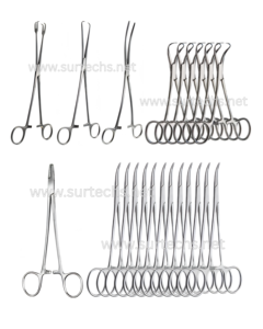 Ensemble d'instruments vaginaux de base complet, 73 pièces, en acier inoxydable, instruments chirurgicaux gynécologiques certifiés CE - Product Image 3