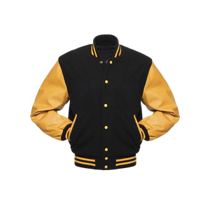 Chaqueta Universitaria con Logotipo Personalizado, Chaqueta Deportiva Unisex con Letras Bordadas para la Escuela y Deportes - Product Image 3