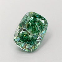 Diamante Verde Intenso de Laboratorio de Primera Calidad, Certificado por IGI, Diamante de Color Suelto para Diseño de Joyería de Lujo, Anillos, Colgantes y Artículos Finos Personalizados