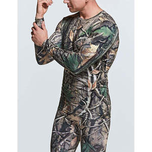 Ensemble de sous-vêtements thermiques d'hiver de qualité supérieure pour hommes, avec doublure en polaire double couche, de haute qualité. - Product Image 5