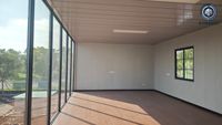 Edificio de Oficinas Prefabricado para Casas Contenedor, Casas Contenedor Desmontables, Casas de Tablero Móviles