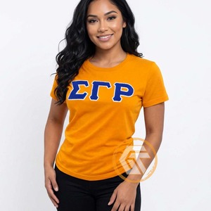 Camiseta Casual de Verano para Mujer, Transpirable, Anti-UV, de Secado Rápido, Ecológica, de la Hermandad Sigma Gamma Rho, GREEK TREASURES, al por Mayor - Product Image 2
