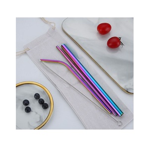 Elegant Copper Drink Tubes Reusable <b>Metal</b> Sipping <b>Straws</b> Perfect for Smoothies Fresh Juice Iced Coffee and Chilled Beverages - Product Image 3