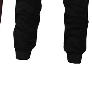 Ensemble de survêtement à capuche pour homme, marron foncé, avec fermeture éclair sur le devant, motif à pois, jogging décontracté, manches longues, vêtements d'automne respirants - Product Image 3