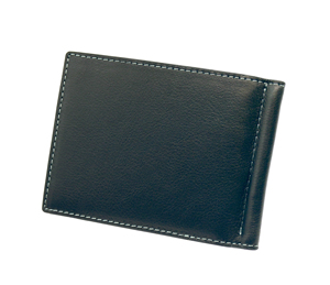 [NEW RELEASE] Handmade Quality Castello Soft Leather RFID Slim Men Bi-fold Money Clip Card <b>Wallet</b> Open Polyester Embroidery - Product Image 4