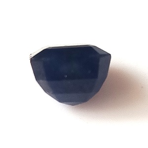 Saphir bleu naturel de 4,30 carats provenant de Birmanie, taille carrée octogonale facettée, non chauffé, pierre précieuse non montée - Product Image 5