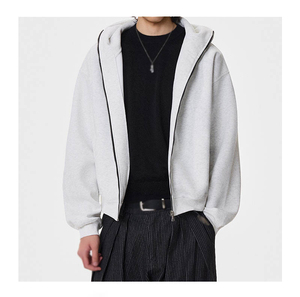 เสื้อฮู้ดดี้ผู้ชายปักโลโก้ตามสั่ง ผ้าทอเนื้อหนัก ผสมผ้าฝ้ายและโพลีเอสเตอร์ ระบายอากาศได้ดี เป็นมิตรกับสิ่งแวดล้อม เหมาะสำหรับใส่ออกกำลังกาย - Product Image 1
