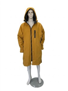 Fleece Lined <b>Changing</b> <b>Robe</b> <b>Waterproof</b> Swim Parka Coat Adult Windproof <b>Changing</b> <b>Robe</b> for Swimming Surfing and Water Sports - Product Image 5