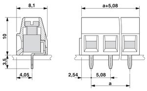 MKDSN 1,5/ 3-5,08 - Bloque de terminales para PCB - 1729131 - Product Image 2