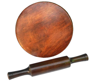 Modern Style Wooden <b>Rolling</b> Board And <b>Rolling</b> <b>Pin</b> Kitchen Tools For Dough Pastry Pizza Chapati Bread Baking - Product Image 3