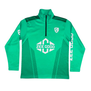 Veste coupe-vent à capuche pour homme, style streetwear personnalisé, en nylon à carreaux, avec fermeture éclair quart de tour et épaules tombantes - Product Image 1