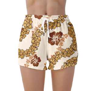 100%polyester/Spandex Fabric Beach Swim Trunks Women Quick dry Sublimation Women's Shorts Beach Wear High Quality Shorts - Product Image 2