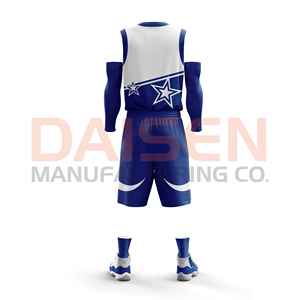 Ensemble d'uniformes de basketball personnalisés de qualité supérieure, vêtements de sport respirants pour l'été, maillot et short imprimés avec le nom et le logo de l'équipe - Product Image 2