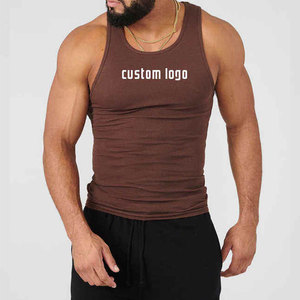 Débardeurs de sport d'été pour hommes, vêtements décontractés pour l'entraînement, vêtements de fitness respirants en coton, débardeur sans manches pour la salle de sport - Product Image 3