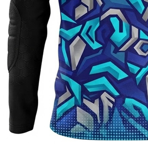 Maillot d'entraînement de gardien de but à séchage rapide et respirant pour hommes, quantité en gros, manches longues - Product Image 5