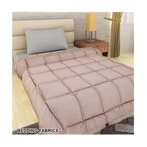 100% Cotton Powerloom Bedspread Fabricdyed Super Quality with 370gsm Cotton Pattern Printed Wholesale Price From India - Product Image 1