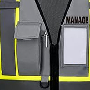 Chaleco de Seguridad de Tela con Logotipo, Alta Calidad, Venta al por Mayor, Alta Visibilidad, Reflectante, Nuevo Diseño, Chaleco de Trabajo de Seguridad, Cargado por Dress Sports - Product Image 5