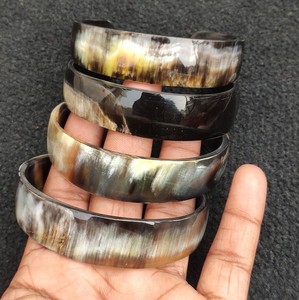 High Quality Handmade Polished Classic <b>Cute</b> Women's Wedding Other Occasions Buffalo Horn Fashion Belladec <b>Bracelets</b> Bangles - Product Image 1